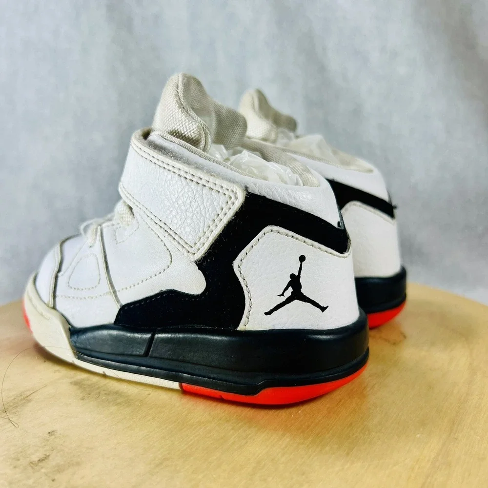 Nike‎ Air Jordan Flight Origin 2 Toddler Size 6C Shoes White Black Red Baby